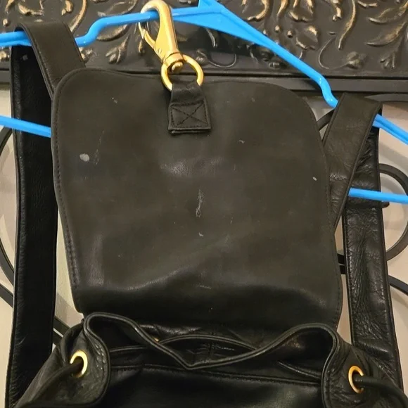 Gorgeous Dark Brown Drawstring Perlina Backpack - Picture 5 of 12